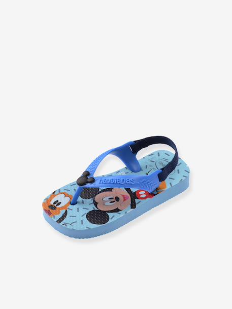 Tongs bébé Disney bleu+rose - vertbaudet enfant 