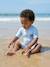 Baby UV Protection jumpsuit with built-in nappy sky blue - vertbaudet enfant 