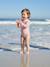 Long-Sleeved UV-Protection Swimsuit for Baby Girls pale pink - vertbaudet enfant 