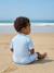 Baby UV Protection jumpsuit with built-in nappy sky blue - vertbaudet enfant 