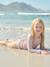 Two-Piece UV Protection Swimsuit for Girls pale pink - vertbaudet enfant 