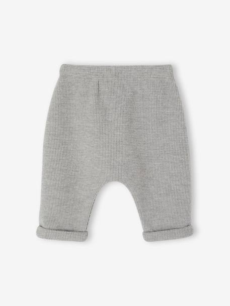 Trousers for newborn marl grey - vertbaudet enfant 