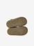 Soft Leather Pram Shoes for Babies, Designed for Crawling gold+rose - vertbaudet enfant 