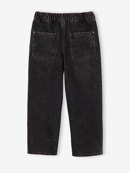 Loose-fit jeans for boys black - vertbaudet enfant 