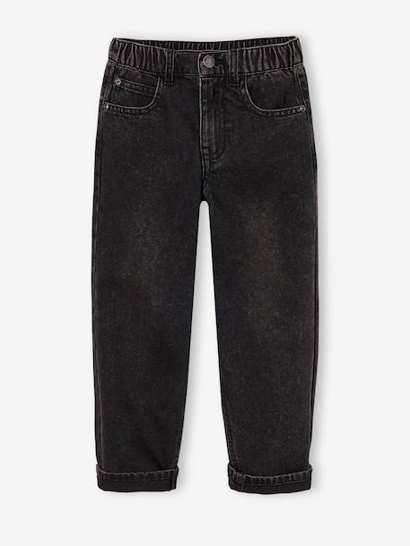 Jean loose garçon noir - vertbaudet enfant 