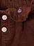 Short en velours forme paperbag fille bleu canard+camel+cannelle+chocolat+gris+mauve+vieux rose - vertbaudet enfant 