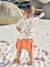Textured Fleece Combat-Type Shorts for Babies hazel+khaki - vertbaudet enfant 