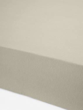 Linge de lit & Déco-Linge de lit enfant-Drap-housse-Drap-housse enfant en jersey extensible uni couleur