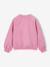 Sweatshirt with front motif for girls mauve - vertbaudet enfant 