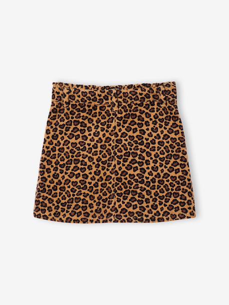 Skort for girls camel+mauve+navy blue - vertbaudet enfant 