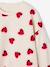 Round-neck sweatshirt for girls ecru+ivory+pale pink+taupe - vertbaudet enfant 