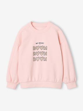 Fille-Sweat fille col rond