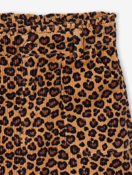 Skort for girls camel+mauve+navy blue - vertbaudet enfant 