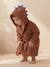 Dinosaur Bathrobe for Babies Blue+camel - vertbaudet enfant 