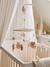 Musical mobile in fabric and velvet beige - vertbaudet enfant 