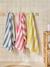 Striped Bath Towel with Recycled Cotton, Transat striped blue+striped pink+striped yellow - vertbaudet enfant 