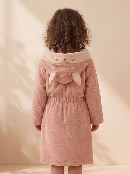 Customisable deer dressing gown for children terracotta - vertbaudet enfant 