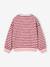 Sweat fille manches longues écru+rouge - vertbaudet enfant 