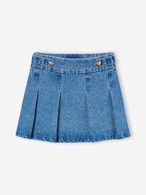 -Jupe denim fille