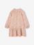 Short dress for girls ecru+khaki - vertbaudet enfant 