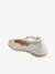 T-Strap Ballet Pumps for Girls Light Pink+White - vertbaudet enfant 