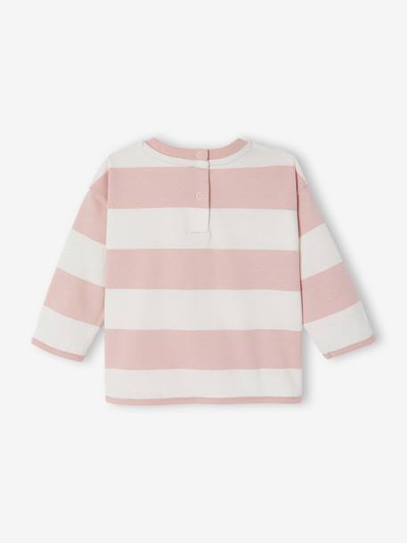 Long-sleeved T-shirt for baby girls rosy - vertbaudet enfant 