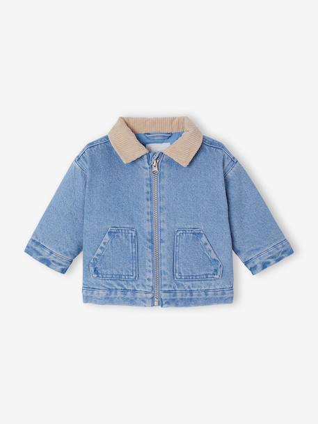 Denim jacket for baby stone - vertbaudet enfant 
