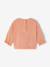 Long-sleeved sweatshirt for baby girls apricot - vertbaudet enfant 