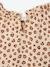 Long-sleeved T-shirt for baby girls sage green+vanilla - vertbaudet enfant 