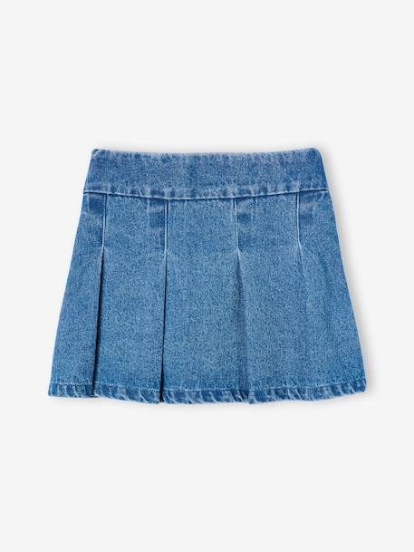 Jupe denim fille denim brut - vertbaudet enfant 