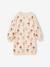Short sweatshirt dress for girls ecru+olive - vertbaudet enfant 
