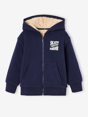 Garçon-Sweat zippé à capuche garçon