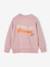 Crewneck sweatshirt for boys pale pink - vertbaudet enfant 