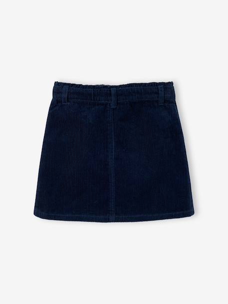 Skort for girls camel+mauve+navy blue - vertbaudet enfant 