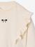 Robe manches longues fille écru+marine - vertbaudet enfant 