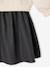 Long-sleeved dress for girls ecru+navy blue - vertbaudet enfant 