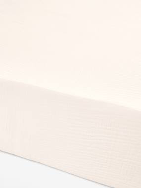 Linge de lit & Déco-Linge de lit enfant-Drap-housse-Drap housse enfant gaze coton