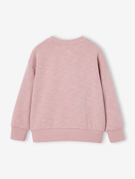 Crewneck sweatshirt for boys pale pink - vertbaudet enfant 