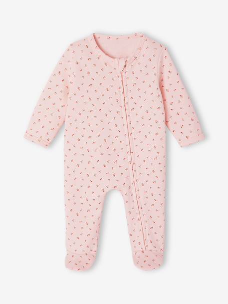 Pack of 2 sleepsuits for baby ecru - vertbaudet enfant 
