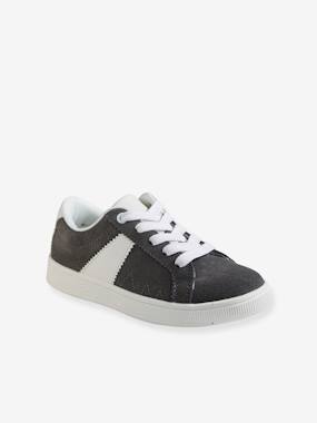Shoes-Boys Footwear-Trainers-Split Leather Trainers for Boys