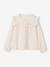 Chemise manches longues fille vanille - vertbaudet enfant 
