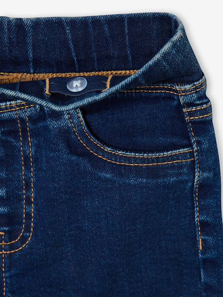 Denim Treggings for Girls bleached denim+deep blue+medium blue - vertbaudet enfant 