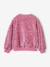 Sequinned Sweatshirt for Girls mauve+turquoise - vertbaudet enfant 