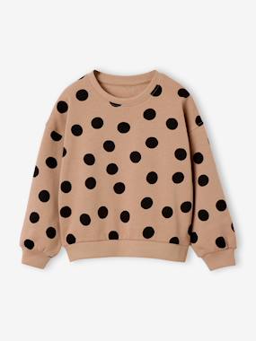 Fille-Sweat fille col rond