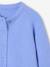 Button-through cardigan with long sleeves for girls blue+bordeaux red+rose - vertbaudet enfant 