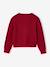 Button-through cardigan with long sleeves for girls blue+bordeaux red+rose - vertbaudet enfant 