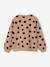 Round-neck sweatshirt for girls ecru+ivory+pale pink+taupe - vertbaudet enfant 
