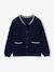 Knit cardigan for girls navy blue - vertbaudet enfant 