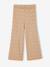 Wide-Leg Fleece Leggings for Girls navy blue+printed brown+vanilla - vertbaudet enfant 