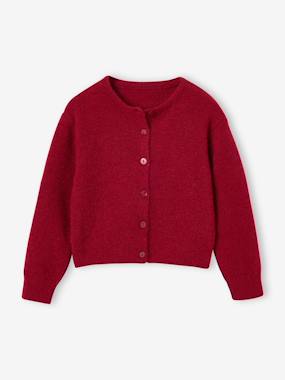 Fille-Gilet fille manches longues